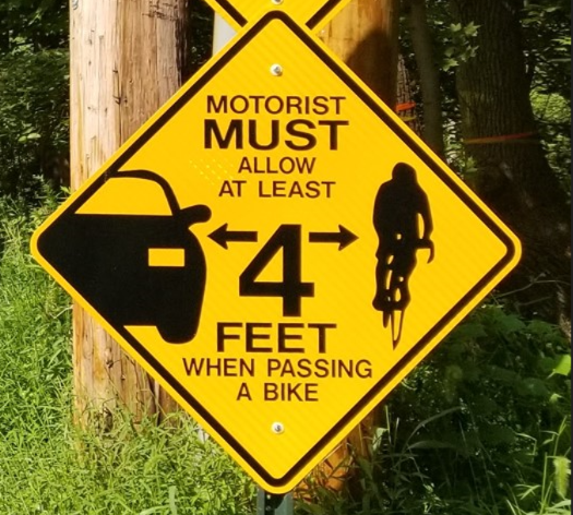 Bike passing law